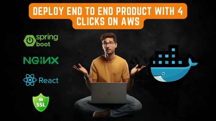 Deploy Java SpringBoot & React.js with four steps on AWS
